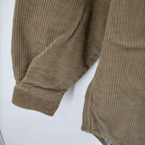 エディーバウアー Eddie Bauer ダブルフェイス裏地ネル コーデュロイジャケット メンズ import:L