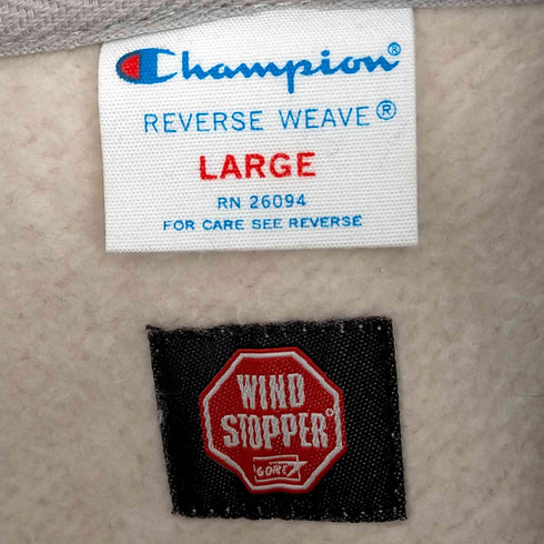 チャンピオン Champion WIND STOPPER REVERSE WEAVE ジップアップパーカー メンズ import:L