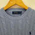 ポロラルフローレン POLO RALPH LAUREN ケーブル編み コットンニット メンズ XSS