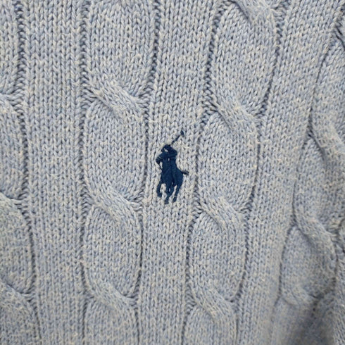 ポロラルフローレン POLO RALPH LAUREN ケーブル編み コットンニット メンズ XSS