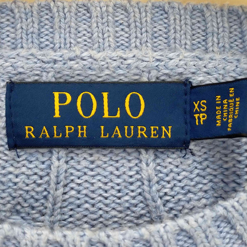 ポロラルフローレン POLO RALPH LAUREN ケーブル編み コットンニット メンズ XSS
