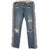 リーバイス Levis リメイク サイドファー ダメージ&リペア デニム メンズ W30/L32