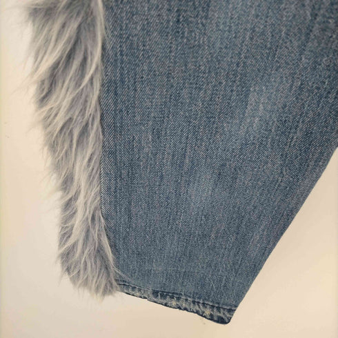リーバイス Levis リメイク サイドファー ダメージ&リペア デニム メンズ W30/L32