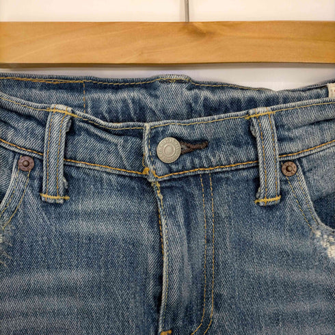 リーバイス Levis リメイク サイドファー ダメージ&リペア デニム メンズ W30/L32