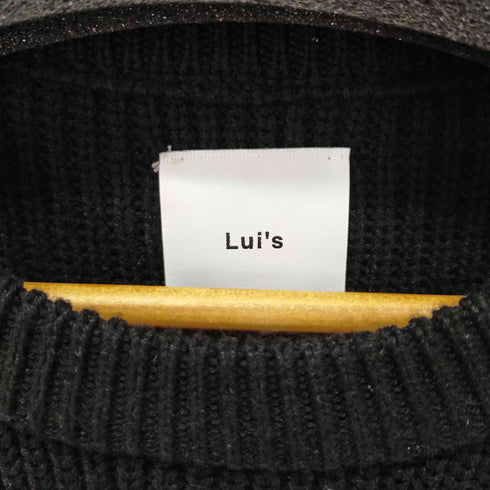 ルイス Luis 片畦バルーンクルーネックニット メンズ FREE