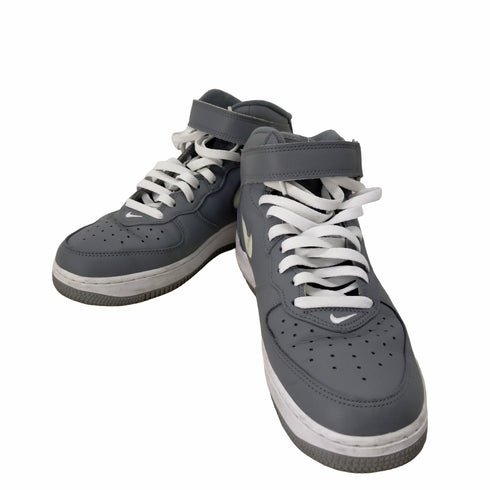 ナイキ NIKE Nike Air Force 1 Mid NYC Cool Grey メンズ JPN:26