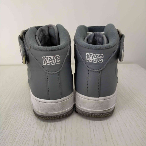 ナイキ NIKE Nike Air Force 1 Mid NYC Cool Grey メンズ JPN:26