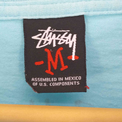 ステューシー Stussy 00S MONKEY SKATE TEE モンキー×スケートボード プリント Tシャツ メンズ import:M