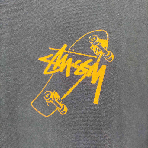 ステューシー Stussy SKATE POSSE PIG DYED TEE プリント S/S Tシャツ メンズ import:L