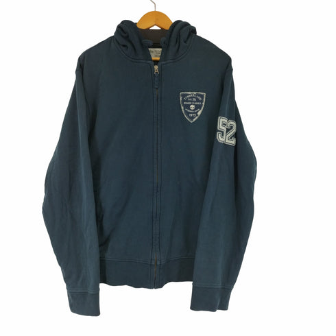 ティンバーランド Timberland フロントワッペンコットンジップアップパーカー メンズ import:XL