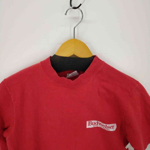 ヘインズ Hanes USA製 バドワイザー 両面プリントTシャツ レディース import:S