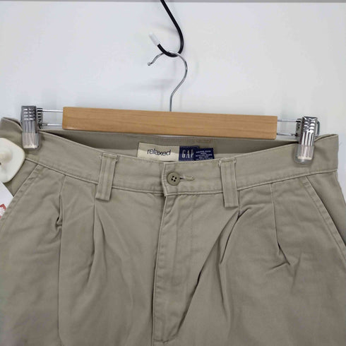 ギャップ Gap relaxed ツータック ショートパンツ メンズ W31