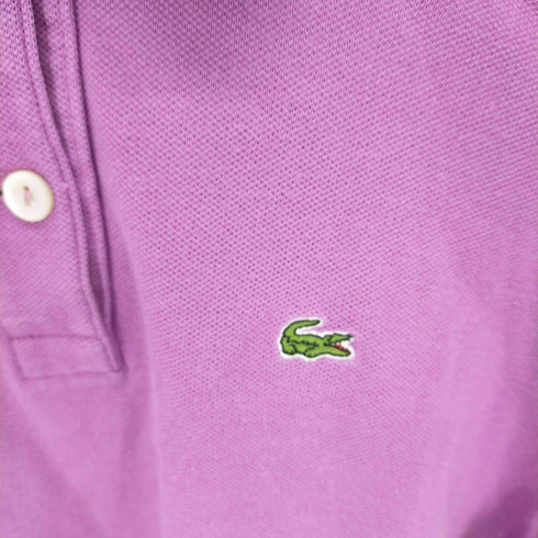 ラコステ LACOSTE ワンポイント刺繍 ポロシャツ レディース JPN:40