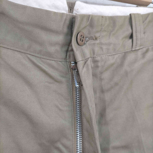 ユーエスアーミー US ARMY KHAKI CHINO TROUSERS PRENTICEジッパー メンズ W32