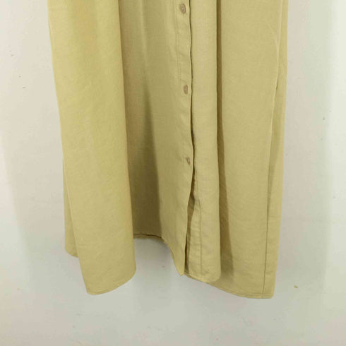 センスオブプレイス SENSE OF PLACE リネンライクウエストタックシャツワンピース BEIGE レディース ONE SIZE