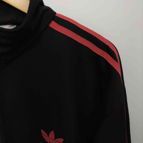 アディダス adidas 80-90s 銀タグ ロゴ刺繍 ジップアップトラックジャケット メンズ F180