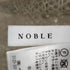 ノーブル Noble Vネックモヘヤ編み込みニット レディース FREE