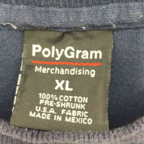 PolyGram 90s プリントクルーネックTシャツ メンズ import:XL