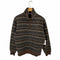 チャップスラルフローレン CHAPS RALPH LAUREN 総柄 ハーフジップフリース レディース JPN:L