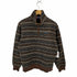 チャップスラルフローレン CHAPS RALPH LAUREN 総柄 ハーフジップフリース レディース JPN:L