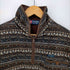 チャップスラルフローレン CHAPS RALPH LAUREN 総柄 ハーフジップフリース レディース JPN:L