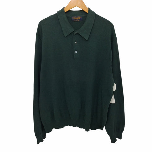 ブルックスブラザーズ BROOKS BROTHERS ロングスリーブニット ポロシャツ メンズ import:L