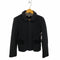 ローブドシャンブルコムデギャルソン robe de chambre COMME des GARCONS 02AW AD2002 ウール混 ポケットベロア― ニットジャケット レディース JPN:L