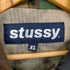 ステューシー Stussy 90S 紺タグ 迷彩 リップストップ ジップアップミリタリージャケット メンズ import:XL