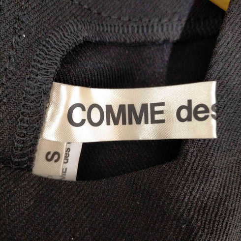 コムデギャルソン COMME des GARCONS 12AW AD2012 ポリエステル デザインベスト レディース JPN:S