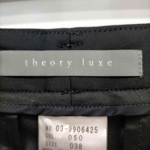 セオリーリュクス theory luxe Executive Nalian LE エグゼクティブ テーパード ウール スラックス パンツ レディース 38