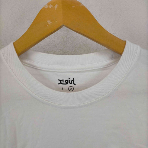 エックスガール X-girl WELL-KNOWN LOGO S/S REGULAR TEE レディース JPN:2