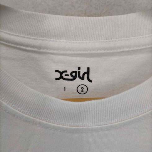 エックスガール X-girl WELL-KNOWN LOGO S/S REGULAR TEE レディース JPN:2