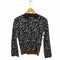 ローブドシャンブルコムデギャルソン robe de chambre COMME des GARCONS 01AW AD2001 ウール 花柄ニット レディース