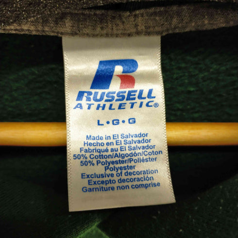 ラッセルアスレチック RUSSELL ATHLETIC 無地パーカー プルオーバー プレーンフーディ メンズ import:L