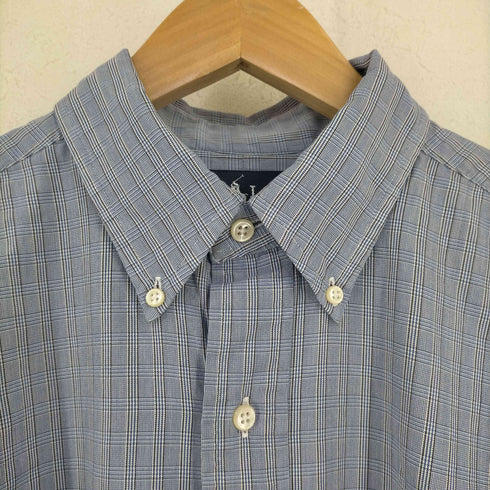 ラルフローレン RALPH LAUREN YARMOUTH ポニー刺繍 チェックBDシャツ メンズ 16-33