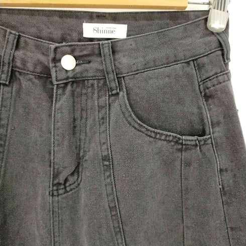 ユニクロ UNIQLO デザインデニムカーゴパンツ レディース