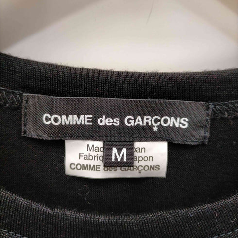 コムデギャルソン COMME des GARCONS 11AW AD2011 LIVE FREE WITH STRONG WILL メッセージプリント L/S Tシャツ レディース JPN:M