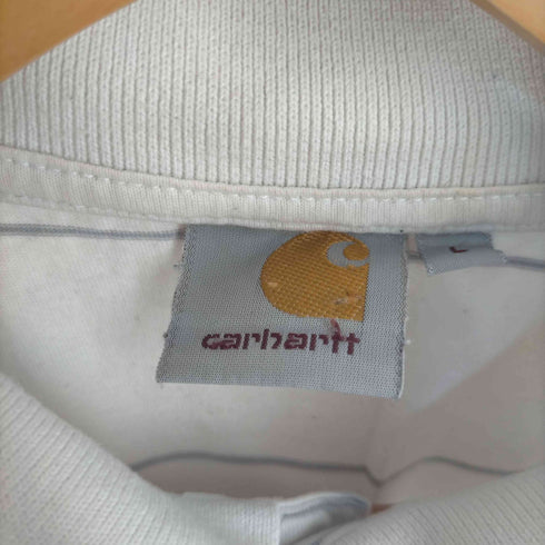 カーハート Carhartt トルコ製 コットン半袖ボーダーポロシャツ メンズ JPN:L