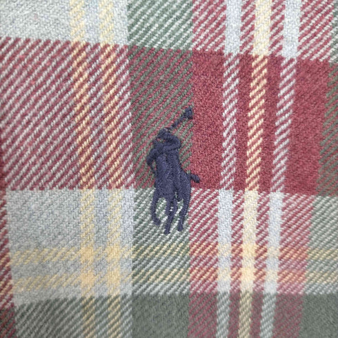 ラルフローレンゴルフ RALPH LAUREN GOLF TILDEN ポニー刺繍 BDタータンチェックシャツ メンズ JPN:XL
