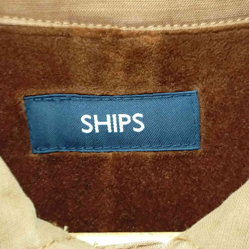 シップス SHIPS ニットフリース CPO シャツ ジャケット メンズ JPN:S