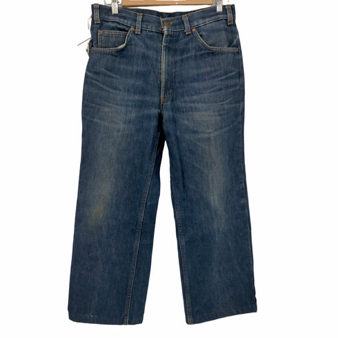 リーバイス Levis 80S USA製 ライナー付きデニムパンツ オレンジタブ スモールe 42TALONジップ 86年製 メンズ 34×30
