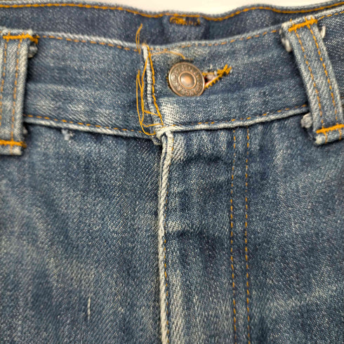 リーバイス Levis 80S USA製 ライナー付きデニムパンツ オレンジタブ スモールe 42TALONジップ 86年製 メンズ 34×30