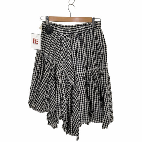 コムデギャルソン COMME des GARCONS 12SS AD2011 チェック フリルスカート レディース JPN:S