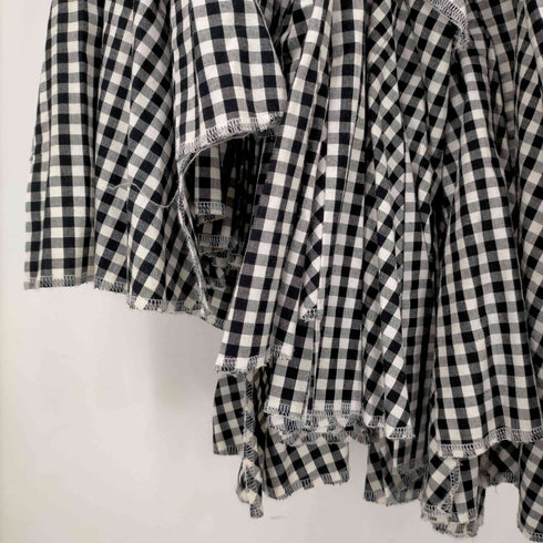 コムデギャルソン COMME des GARCONS 12SS AD2011 チェック フリルスカート レディース JPN:S