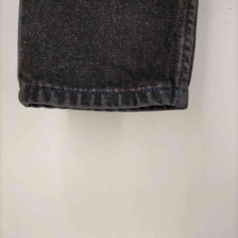 リーバイス Levis 90S 512 後染め ジップフライブラックデニムパンツ ボタン裏刻印816 96年製 レディース import:S