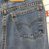 リーバイス Levis 90S USA製 ボタンフライデニムパンツ ボタン裏刻印581 オレンジタブ 96年製 レディース import:M