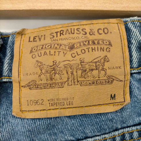 リーバイス Levis 90S USA製 ボタンフライデニムパンツ ボタン裏刻印581 オレンジタブ 96年製 レディース import:M