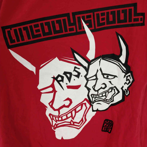 パンクドランカーズ PUNK DRUNKERS 両面プリントTシャツ メンズ import:L