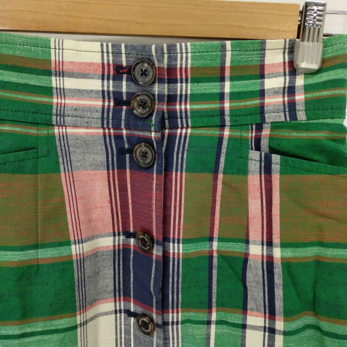 マッキントッシュフィロソフィー MACKINTOSH PHILOSOPHY マドラスチェックタイトスカート レディース JPN:38