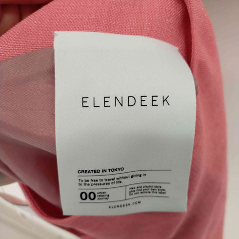 エレンディーク ELENDEEK バックVワンピース レディース JPN:2